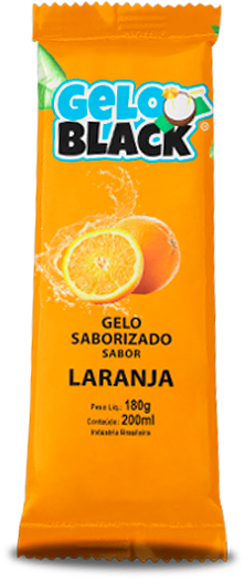 Gelo Black sabor Laranja